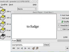 Granule on Linux desktop