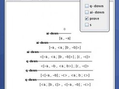 GraPE displays a proof in system BV.