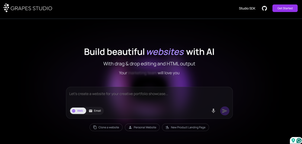 Grapes Studio Screenshot 1