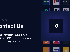 Get in touch for an Enterprise Demo with GraphCMS