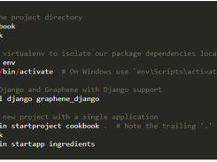 Graphene-Django Screenshot 1