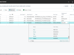 Graphical-Scheduler-Style-Selector