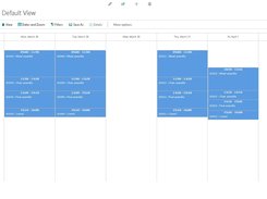 Graphical-Scheduler-Week-View