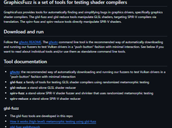 GraphicsFuzz Screenshot 1