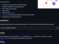 GraphNeuralNetworks.jl Screenshot 1