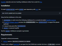graphql-api-koa Screenshot 1