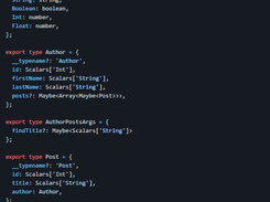 GraphQL Code Generator Screenshot 2