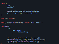 graphql-go Screenshot 1