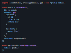 GraphQL Modules Screenshot 1