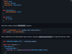 graphql-redis-subscriptions Screenshot 1