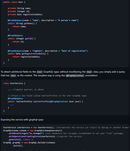 Graphql spqr clearance