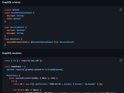 graphql upload typescript Screenshot 1