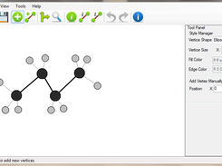 butane model as a graph