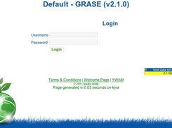 Login Page for Administration Interface