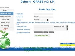 Create New User in Administration Interface
