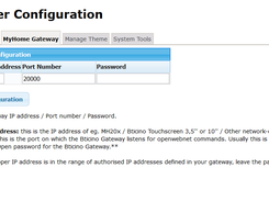 Grasshopper Gateway Configuration