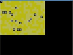 Basic game, only containing the player and some Stones