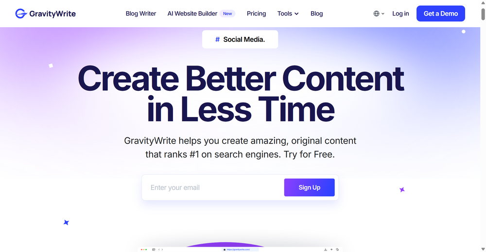 GravityWrite: Top AI Writer, Content Generator & Assistant