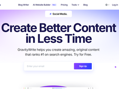 GravityWrite: Top AI Writer, Content Generator & Assistant