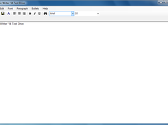 Graynic Writer Main screen