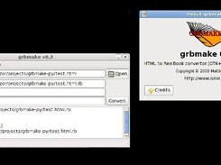 grbmake v0.3 - now coded in python/gtk