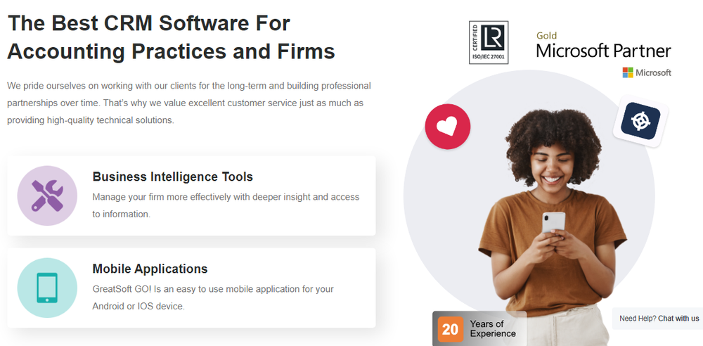 GreatSoft CRM Screenshot 1
