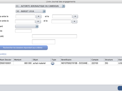 Journal des engagements