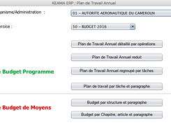 Budget Programme 