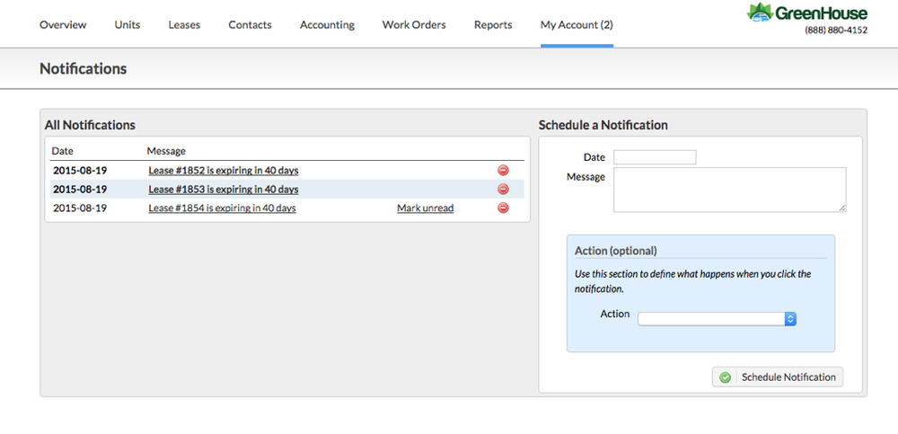 GreenhousePM-MyAccount
