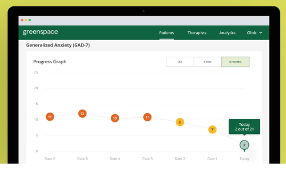 Greenspace Health Screenshot 1