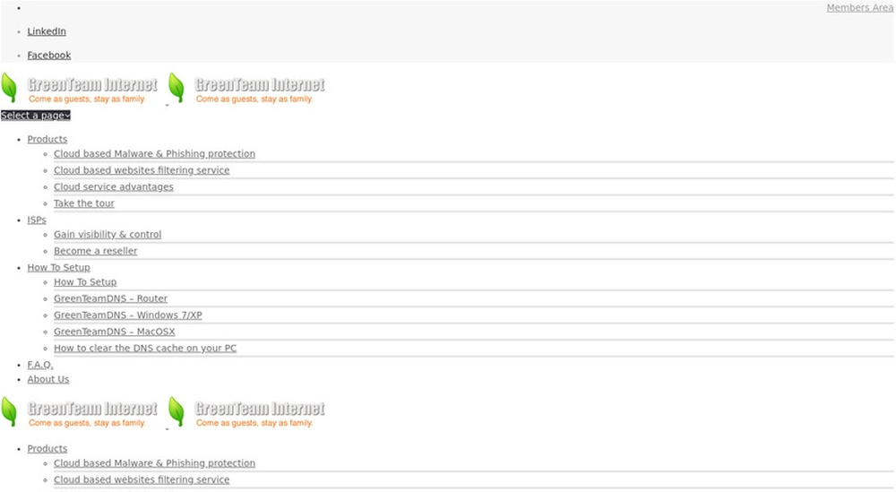 GreenTeamDNS Screenshot 1
