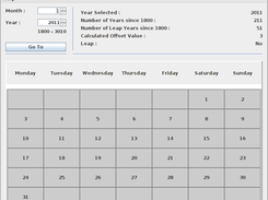 Gregorian Calendar