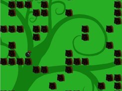 A bomb in the garden.