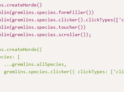 gremlins.js Screenshot 2