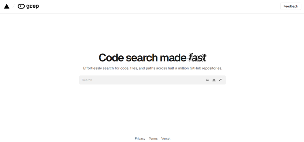Grep Screenshot 1