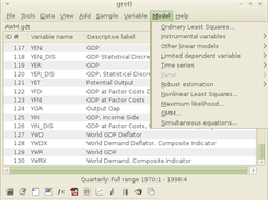 Gretl in action