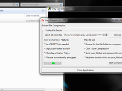 Grey Compressor+FTP Screenshot 2
