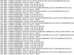 greyd log messages