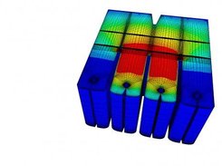 3D FEM model and CFD analysis of seawater intake.