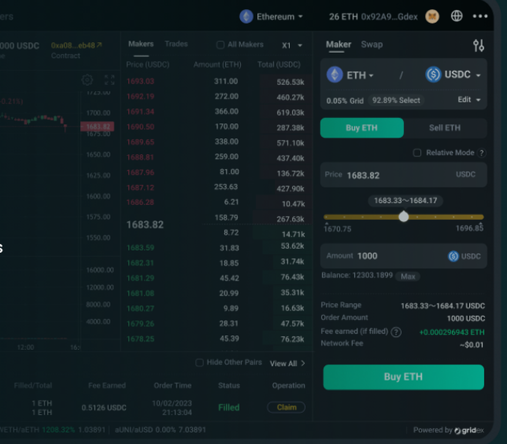 Gridex Screenshot 1