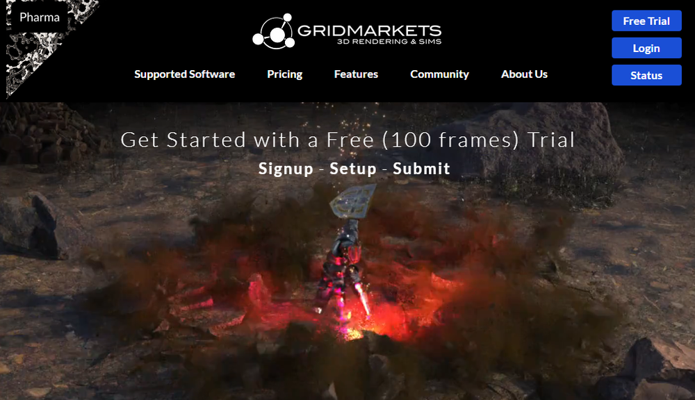 GridMarkets Screenshot 1
