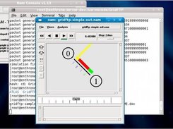 Simple GridFTP simulator Visualisation