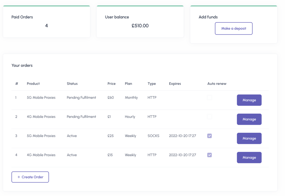 GridPanel Screenshot 1