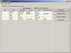 Creating a new list - Express Lane Eligible