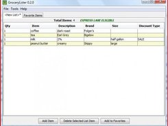 Create a new list in version 0.2.0