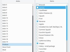 Grocery Shopping List Screenshot 1