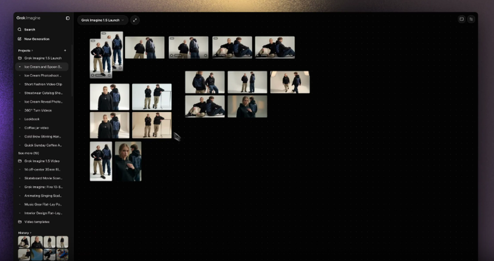 Grok Imagine Video 1.5 Screenshot 1