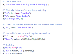 Groovy Geb Screenshot 1