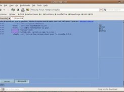 Groucha 0.9.4 sous Kazehakase 0.2.6