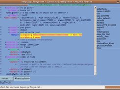 Groucha 0.9.4 sous Firefox 1.0.2